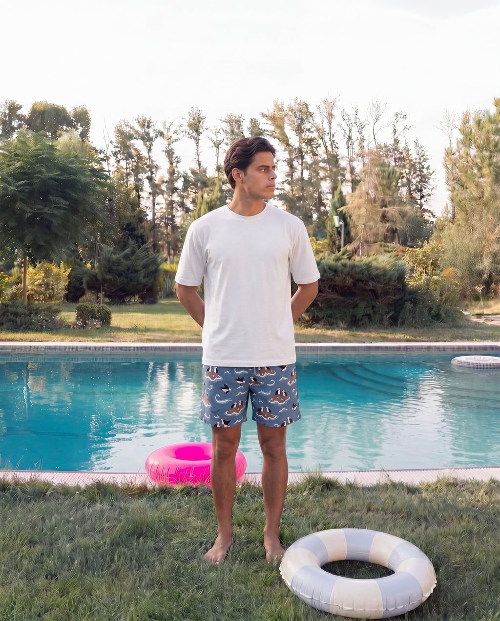 White Premium Relaxed Fit T-Shirt
