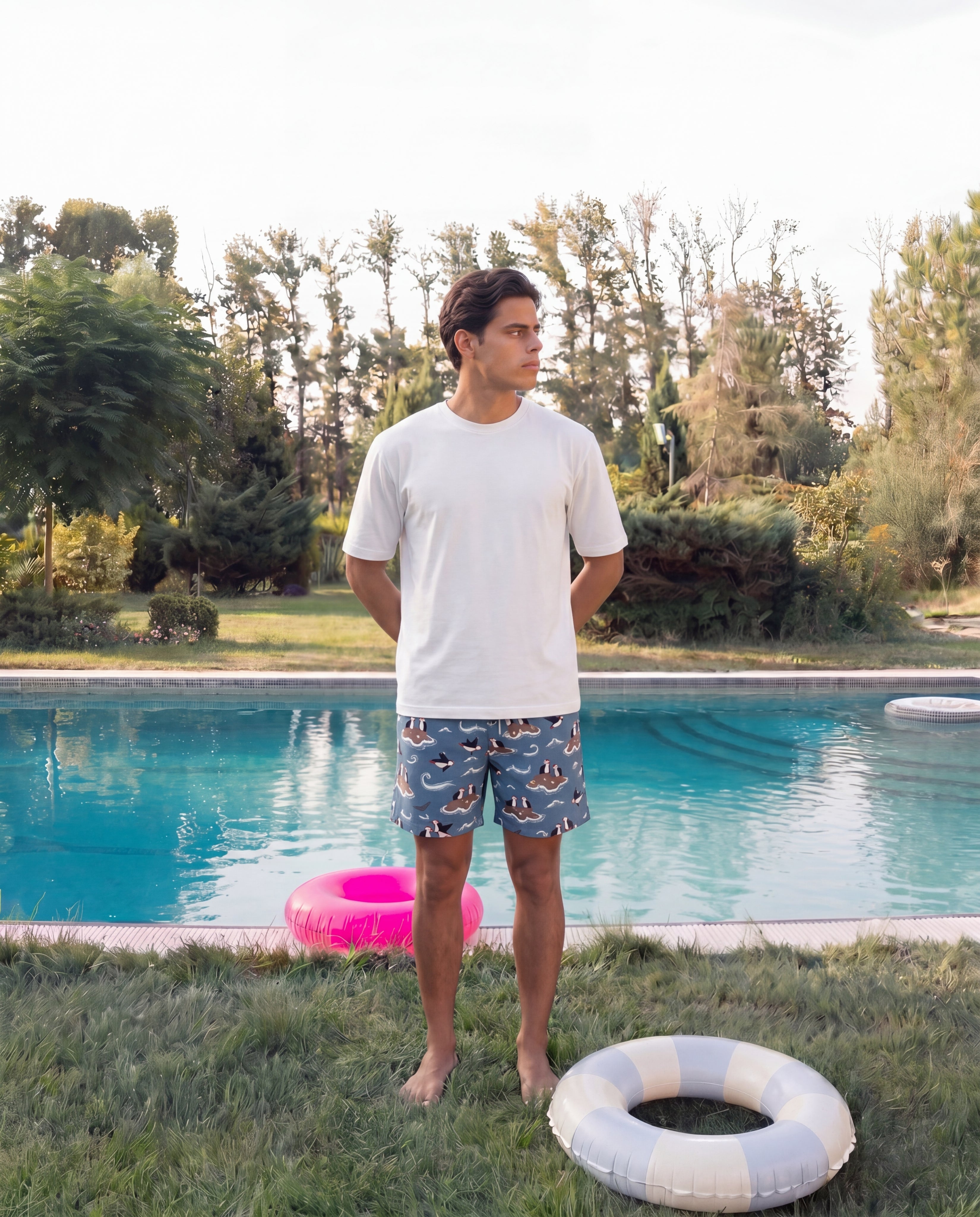 White Premium Relaxed Fit T-Shirt